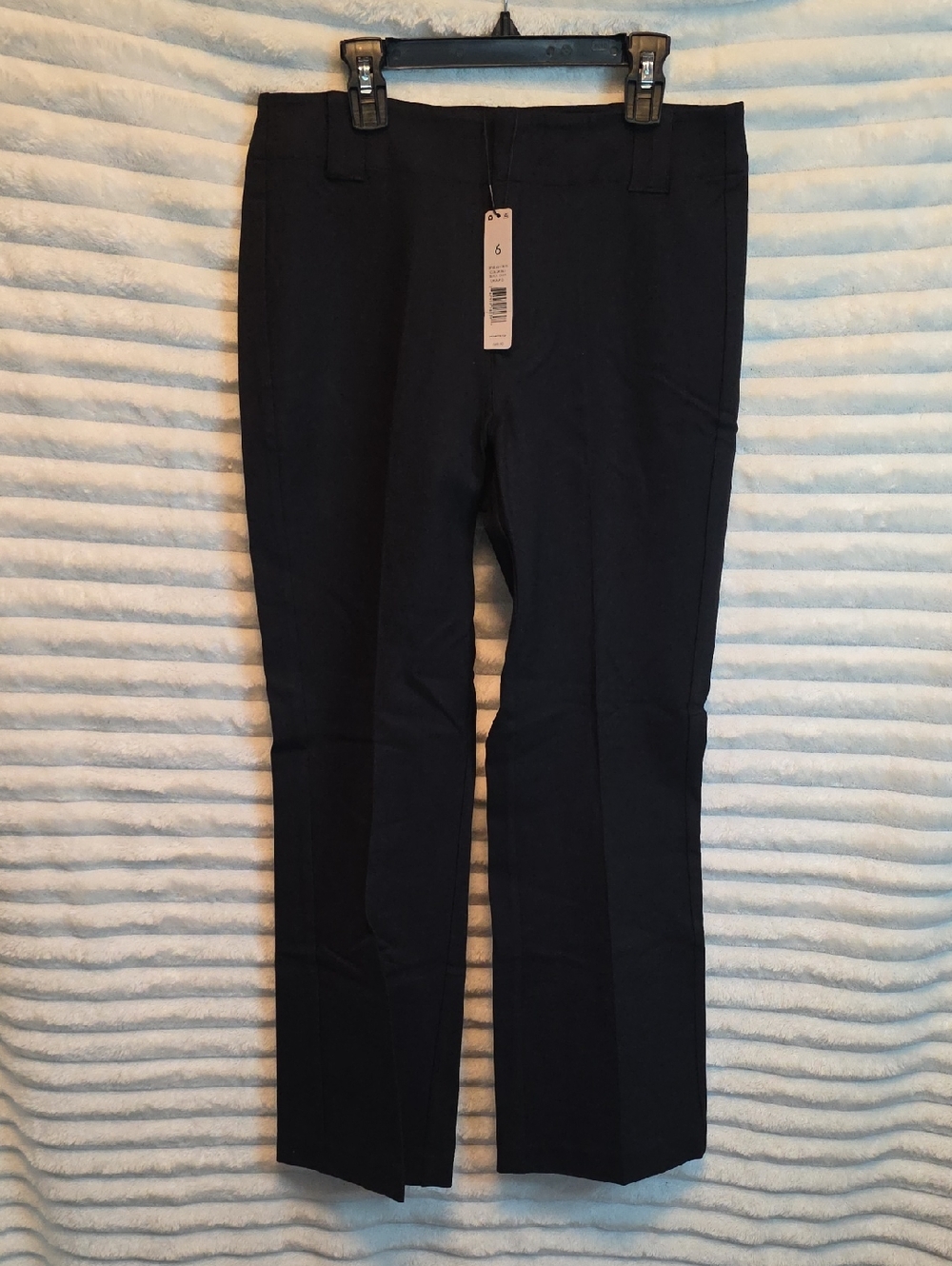 0218 NIC+ZOE Black Dress Pants - Straight Leg